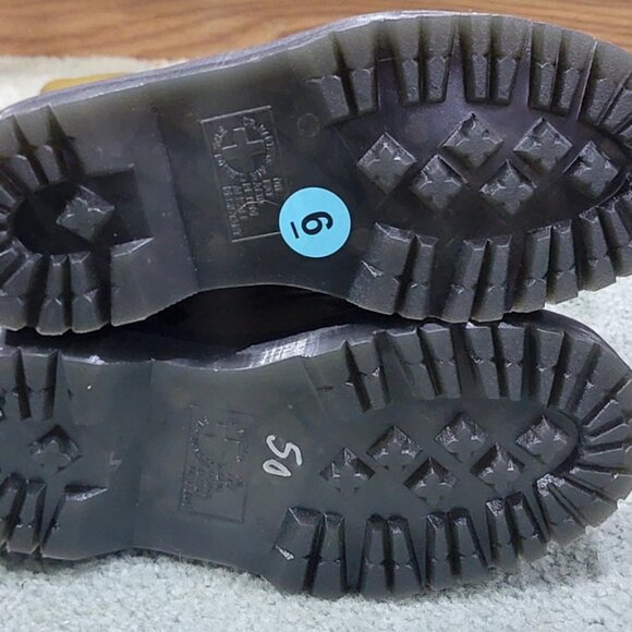 Dr. Martens Jadon Smooth Leather Platform Boots ANTIQUE OLIVE Women's 7 Men's 6 - Picture 5 of 8